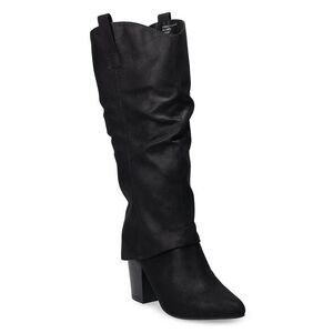 SO Julee Women's Tall Dress Boots, Size: 8.5, Black
